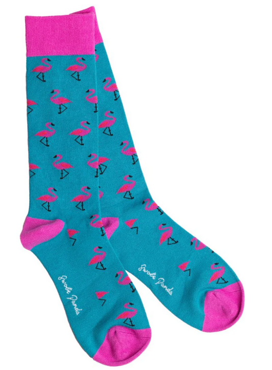 Flamingo Bamboo Socks