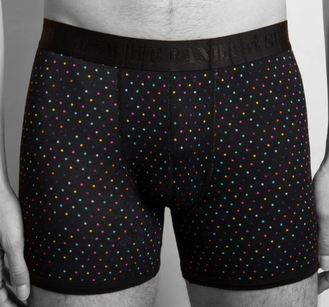 Mulitcoloured Spotty Bamboo Boxers