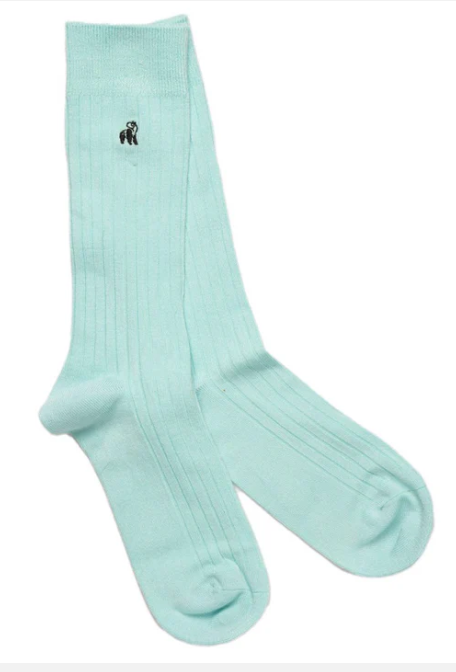 Mint Bamboo Socks