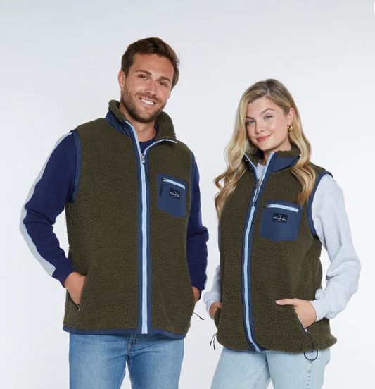 Highland Unisex Sherpa Fleece Gilet