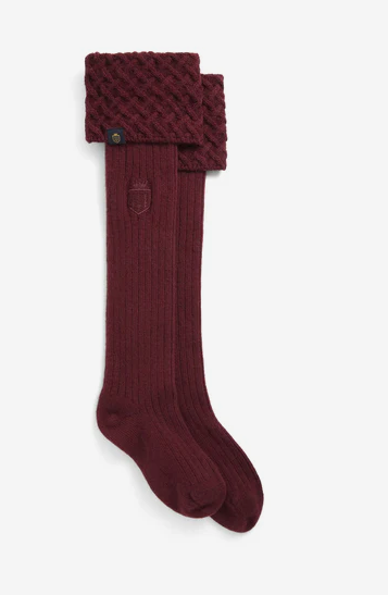 Explorer Merino Socks - Ruby